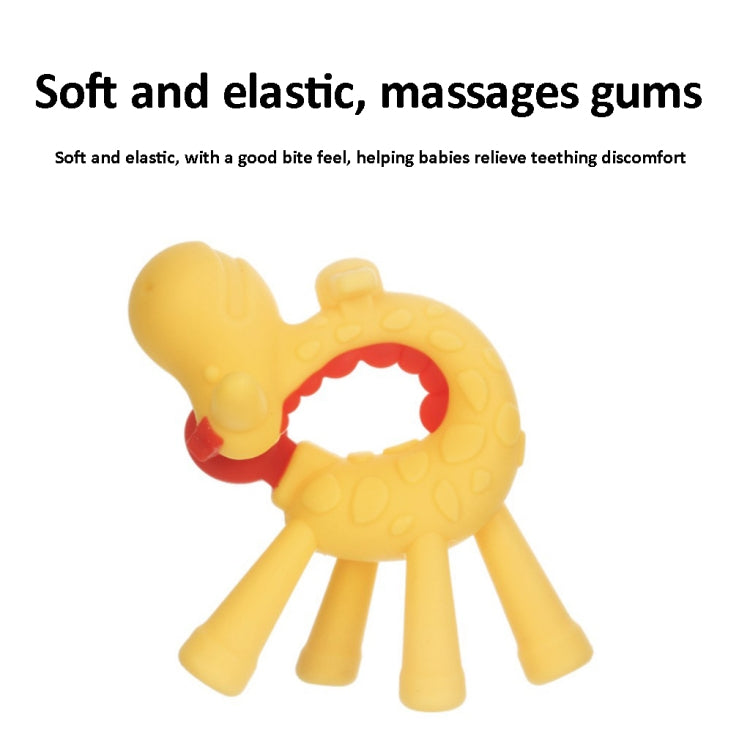 XUNYI Baby Giraffe Rattles Teether Kids Silicone Bite Toy — view 9