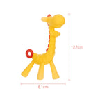 XUNYI Baby Giraffe Rattles Teether Kids Silicone Bite Toy — view 13
