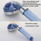 Water Filter Shower Head Home PP Cotton Filter Booster Handheld Lotus Flush — view 11