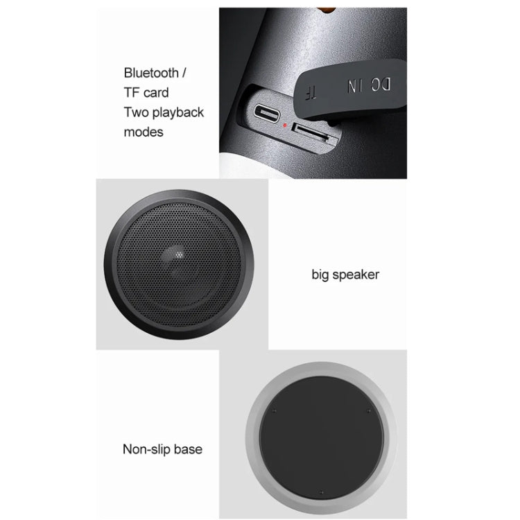Wireless Bluetooth Speaker With RGB Light Waterproof Stereo Atmosphere Light — view 11