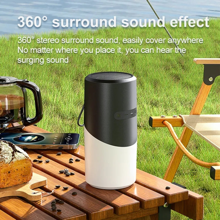 Wireless Bluetooth Speaker With RGB Light Waterproof Stereo Atmosphere Light — view 8