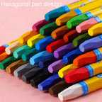 AIYO Washable Painting Crayons Childrens Oil Paint Stick Set — 36 Colors
