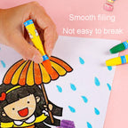 AIYO Washable Painting Crayons Childrens Oil Paint Stick Set — view 10