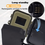 4K 4G Outdoor Track Camera Remote Mobile Phone Control To View Photos / Video At Any Time