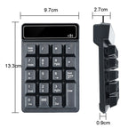 K6 19 Key Mini Wireless Bluetooth Digital Keyboard Suspended Mechanical Universal Keypad 4.0