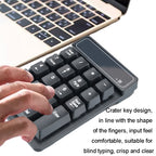 K6 19 Key Mini Wireless Bluetooth Digital Keyboard Suspended Mechanical Universal Keypad 4.0