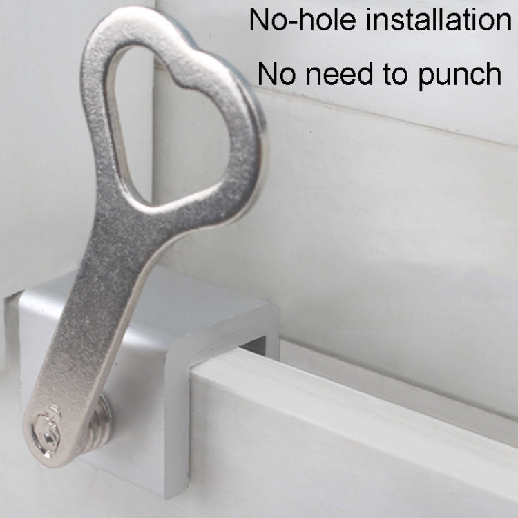 Child Safety Protection Screen Window Limiter Sliding Door Latch With Key — view 9