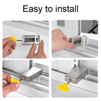 No Punching Limiters Child Safety Window Limit Lock With Key — view 7