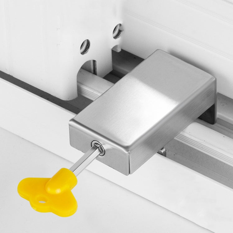 No Punching Limiters Child Safety Window Limit Lock With Key — view 8