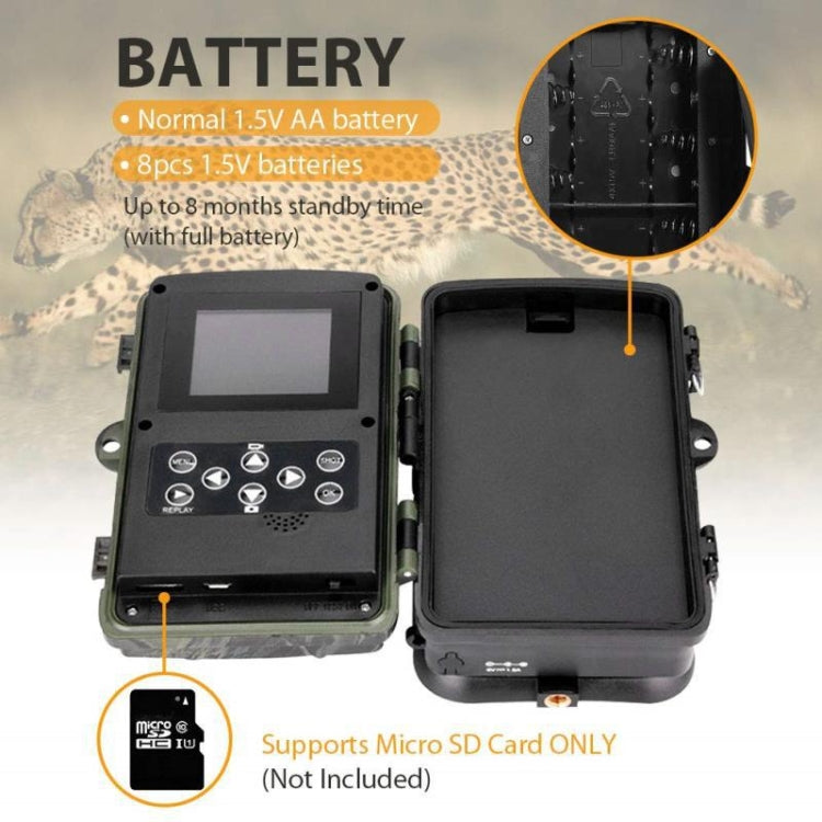 2.7K Outdoor Tracking Camera Infrared Night Vision Monitoring Hunting Camera