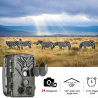 2.7K Outdoor Tracking Camera Infrared Night Vision Monitoring Hunting Camera