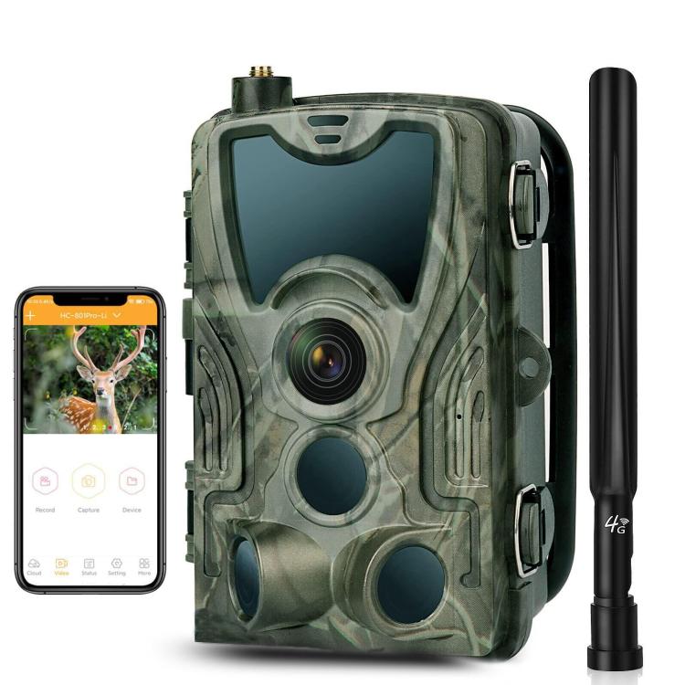 HC-801Pro 4K 4G Outdoor Hunting Camera App Remote Mobile Phone Control To View Photos And Video At Any Time, EU Plug, US Plug, AU Plug — EU Plug