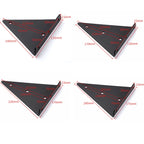 Load Bearing Invisible Triangle Bracket Wall Shelf Bracket With Screws — view 10