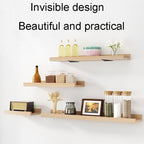 Load Bearing Invisible Triangle Bracket Wall Shelf Bracket With Screws — view 13