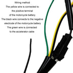 Motorcycle Subwoofer Color-Coated Audio Exhaust Pipe Simulator