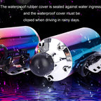 Motorcycle Subwoofer Color-Coated Audio Exhaust Pipe Simulator