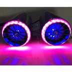 Motorcycle Subwoofer Color-Coated Audio Exhaust Pipe Simulator