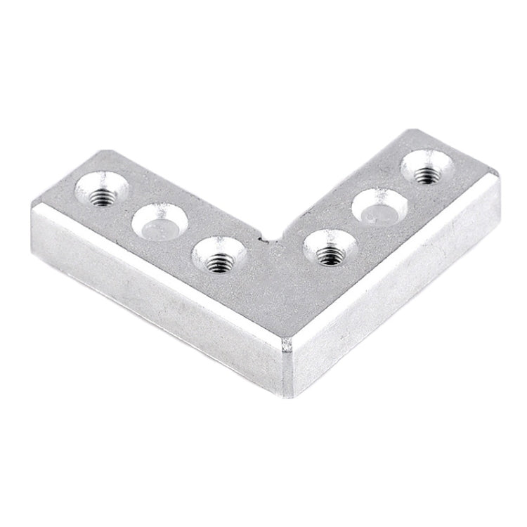 90 Degree Aluminum Frame Fixed Connection Angle Code Angle Iron Furniture Fittings — view 2