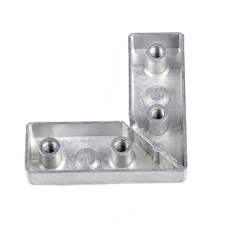 90 Degree Aluminum Frame Fixed Connection Angle Code Angle Iron Furniture Fittings — view 3