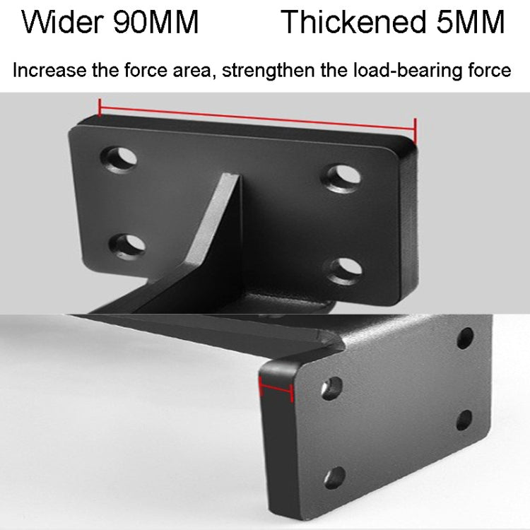 5mm T Type Heavy Duty Bracket Concealed Load-Bearing Laminate Support Bracket — view 15