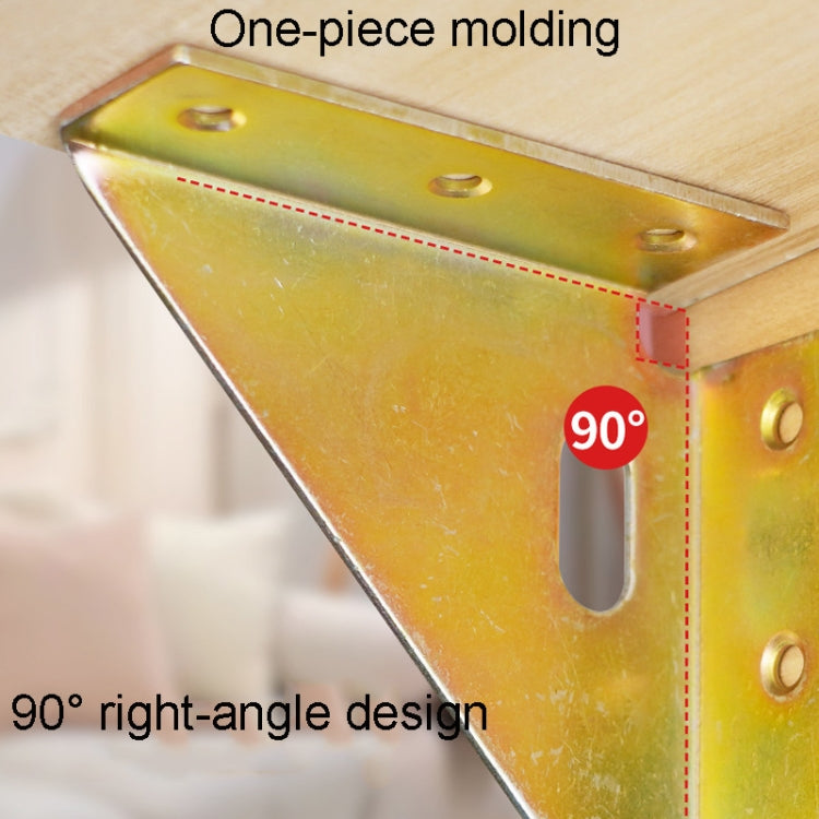 4pcs /Set Triangle Corners Anti-Shaking Fixing Fittings For Bed Frame — view 7