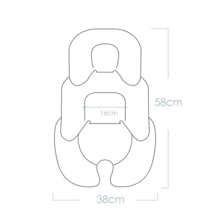 Baby Stroller Seat Cushion Safety Seat Protector Cushion — view 6