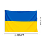 Ukrainian Flag No. 4 Polyester Flag — Ukrainian
