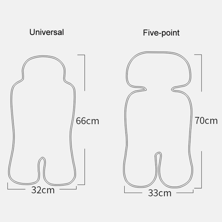 Baby Stroller Mat Seat Cushion Safety Seat Ice Silk Cushion — view 7