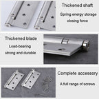 2pcs /Set 4 Inch Stainless Steel Hinge Free Slotting Door Switch Hinge — view 5