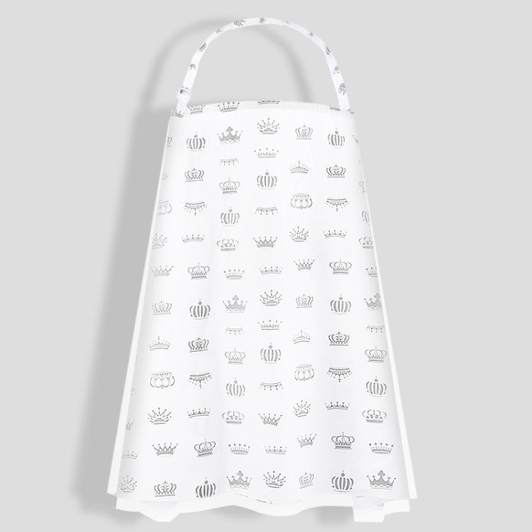 Anti-exposure Nursing Pad Outdoor Fig Leaf Stroller Mosquito Net — Gray Crown