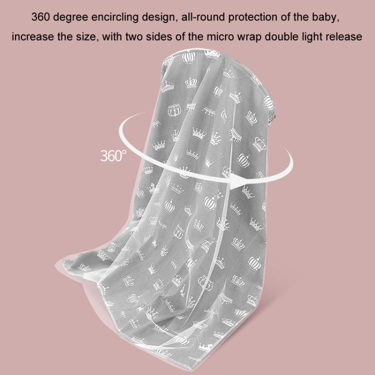 Anti-exposure Nursing Pad Outdoor Fig Leaf Stroller Mosquito Net — view 8