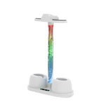 For Meta Quest 3 VR Glasses Charging Base Storage Bracket with Cool RGB Light
