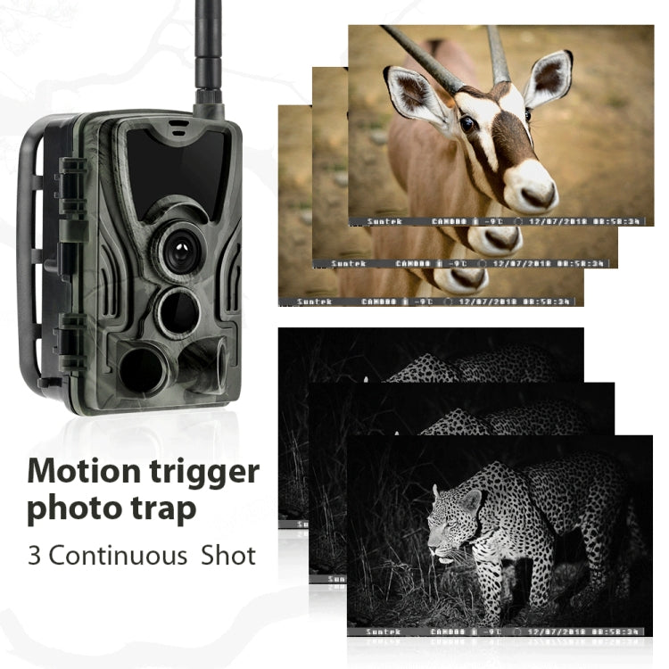 4G Outdoor Tracking Hunting Camera 5000mAh Lithium Battery Version, HC-801LTE-Li — view 6