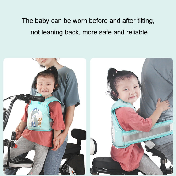 Anti-Fall Breathable Child Safety Strap For Electric Motorcycle — view 10