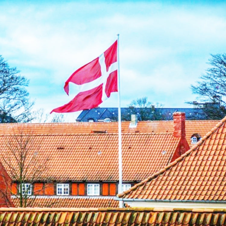 90 x 150cm Danish Flag No. 4 Polyester Flag — view 5