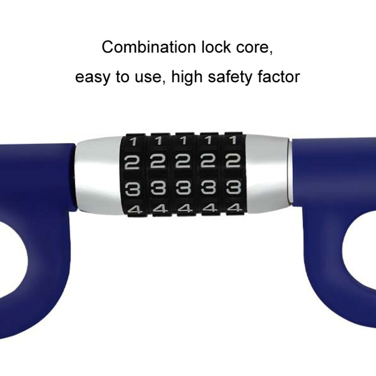 Car Anti-Theft Steering Wheel Retractable Adjustable Code Lock