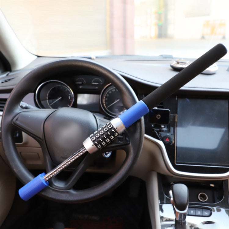 Car Anti-Theft Steering Wheel Retractable Adjustable Code Lock