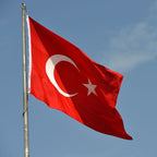 Turkish Flag No. 4 Polyester Flag — view 4