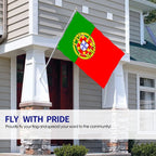 90 x 150cm Portugal No.4 Polyester Flag — view 5