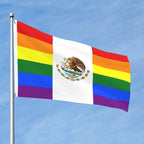 90 x 150cm Mexican Flag No. 4 Polyester Fabric Decorative Flag — view 6