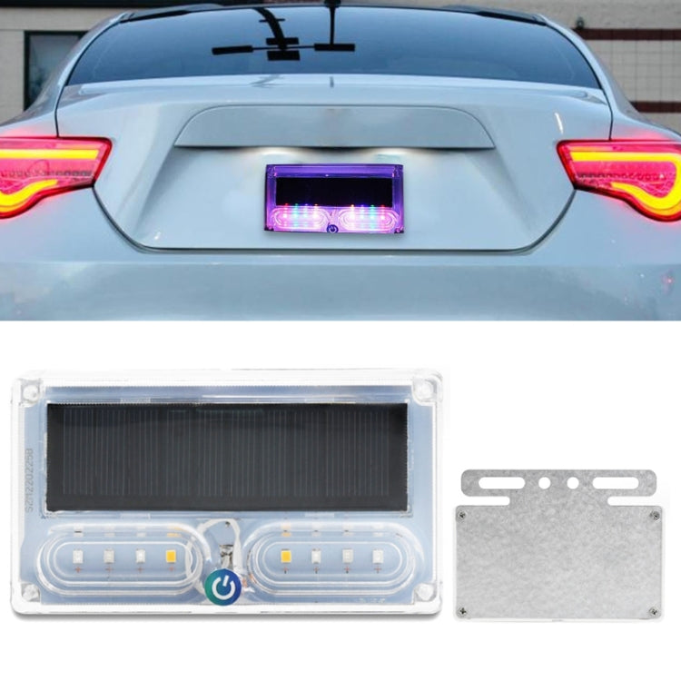 Car Solar Warning Light Anti-rear Collision LED Tail Light — Strong Magnetic