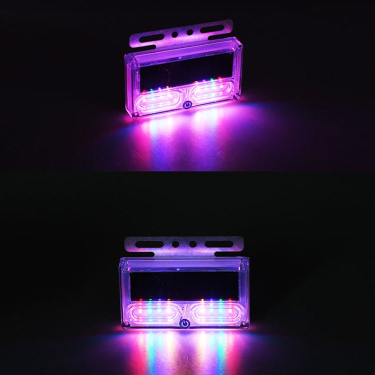 Car Solar Warning Light Anti-rear Collision LED Tail Light