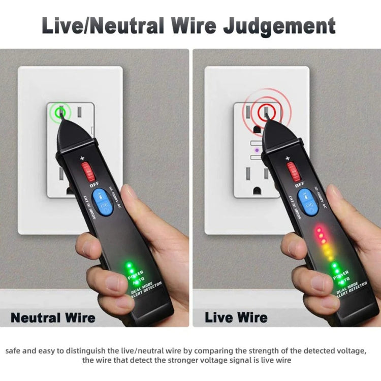 BSIDE AVD07 Smart Dual Mode Electric Pen Non-Contact Break-Point Sensing AC Voltage Tester — view 12