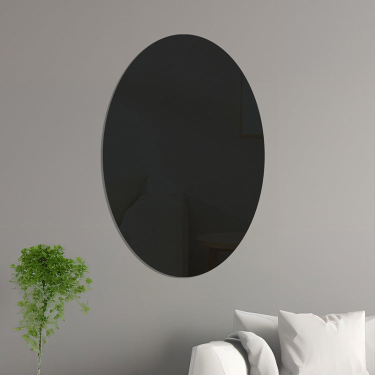 Oval Acrylic Mirror Stereo Wall Stickers Home Decoration Soft Mirror — view 9