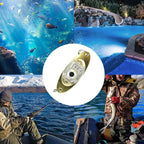 LED Underwater Lure Fish Tool Glowing Metal Fish Bait — view 11