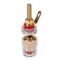 Medium Extended Transparent Terminal Block 4mm Banana Socket Audio Amplifier Junction Post