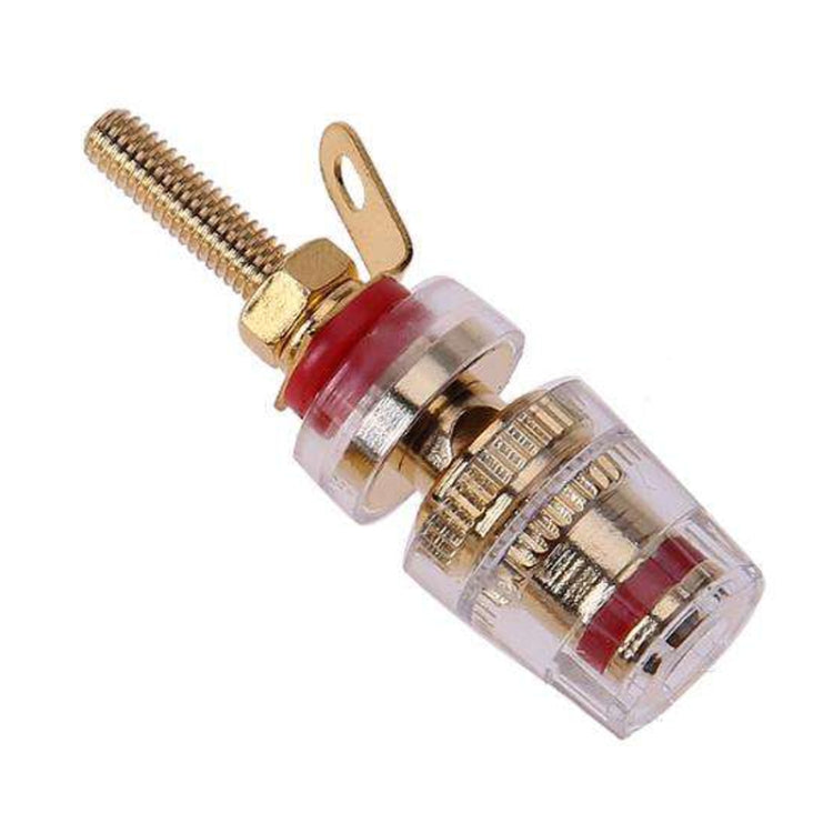 Medium Extended Transparent Terminal Block 4mm Banana Socket Audio Amplifier Junction Post