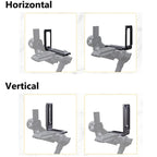 Universal Camera L Shape Bracket Quick Release Plate for Camera RSC2 / RS3 Stabilizers — view 10