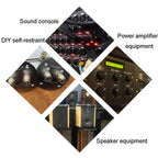 Large Transparent Crystal Terminal Block M8 Amplifier Speaker Connector — view 6
