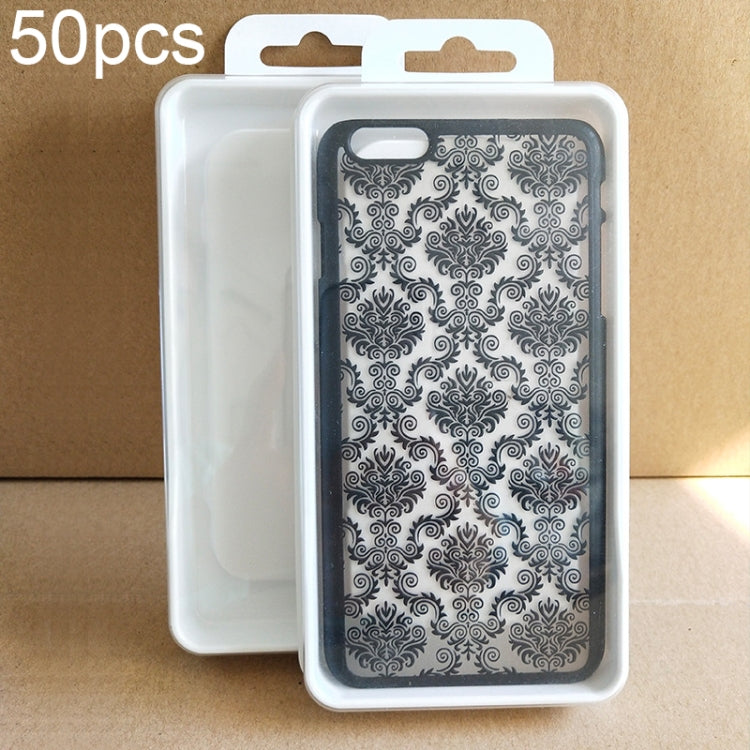 50pcs Universal Mobile Phone Case PVC Clamshell Packaging Box — S